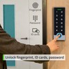 Metal Fingerprint Door Access Control Keypad System, Access Controller Stand-Alone