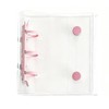 Sealing Notebook, Plastan, Transparent, A8 Size, Mini Binder, Personal Organizer,