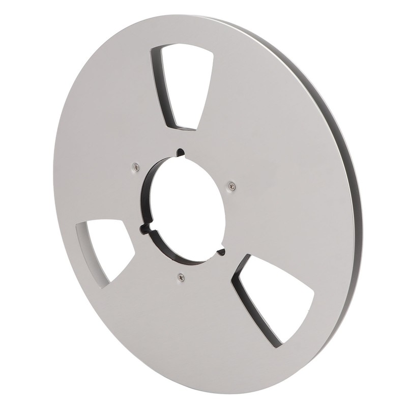 1/4 10 Inch Empty Tape Reel Aluminum Alloy Reel Tape