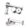 Chicago Screws Kit,SpzcdZa 120sets 6 Sizes Screw Rivets Silver Chicago