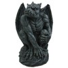 Poised Protector Winged Gargoyle Statue Guardian