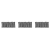 3X Valances for Kitchen Farmhouse Check Valances for Window Treatment