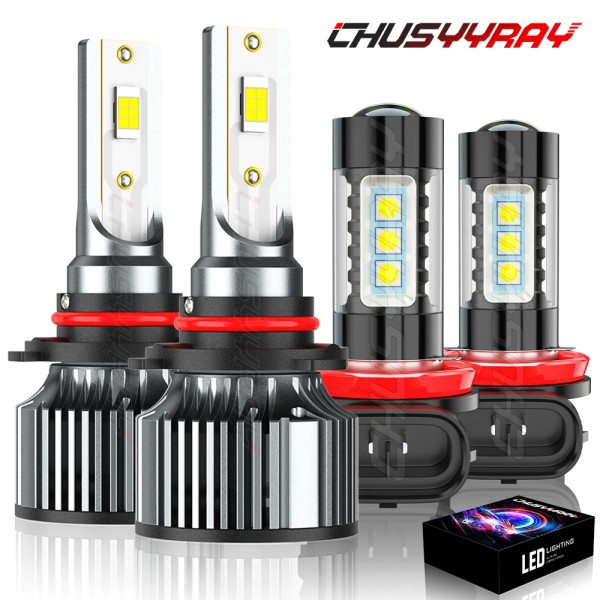 CHUSYYRAY For Mitsubishi Eclipse Cross 2018-2020 6000K LED Headlight +