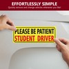 HTH Inc Student Driver Sticker Magnet for Car - Highly