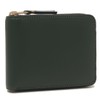 Comme des Garcons SA7100 Bi-Fold Wallet, Mini Wallet, Green, Men's,