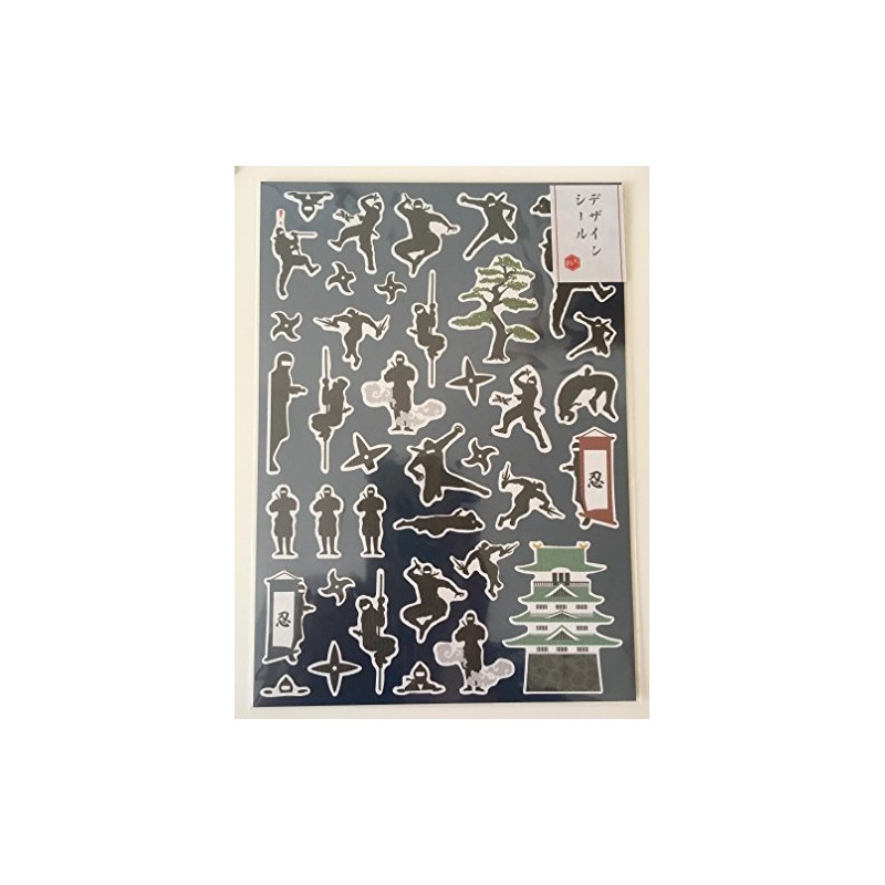 Designed Stickers Ninja