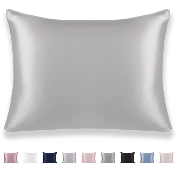 Texbee Silk Pillowcase for Hair and Skin Hidden Zipper, 1PC