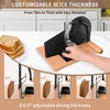 CAWIU Upgraded Manual Bread Slicer for Homemade Sourdough, Adjustable Thickness