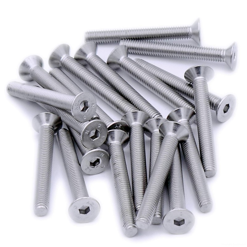 M5 (5mm x 60mm) Hex Socket Countersunk Machine Screw (Bolt)