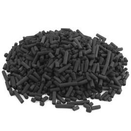 40 lbs High Performance Premium Virgin Activated Carbon Charcoal Pellets for Aquarium Fish Tank Fish Pond Reef Filter BULK Filter Media with 2 FREE Media Filter Bags