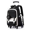 Rolling Backpack for Boys Girls Kids Backpack with Wheels Elementary