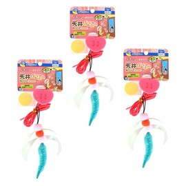 CattyMan Puffy Cat Hanging Over the Ceiling Cats Cats 3 x Clione Toy