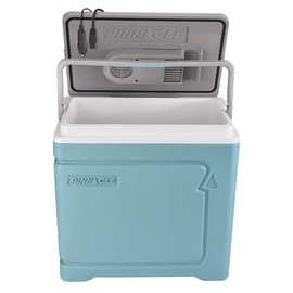 Pinnacle Thermoware Electric Cooler – Large 30L Portable Cooler for Hot and Cold Drinks and Food – 12v Travel Cooler for Car, Camper, RV, Van – Plug-In Cooler Refrigerator for Travel, Fishing, Hunting