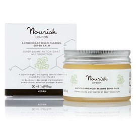 Nourish London Antioxidant Multi-Tasking Super Balm 50ml | All-in-One Anti Ageing Beauty Balm | Natural Plant Oils | Cruelty-Free | 100% Vegan
