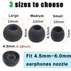Luckvan Silicone Earbuds Tips Replacement for True Wireless Earbuds Universal