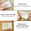 4"x6"Clear Bubble Out Bags,50 Pack Bubble Pouches Wrap Bag,Thickened Shockproof