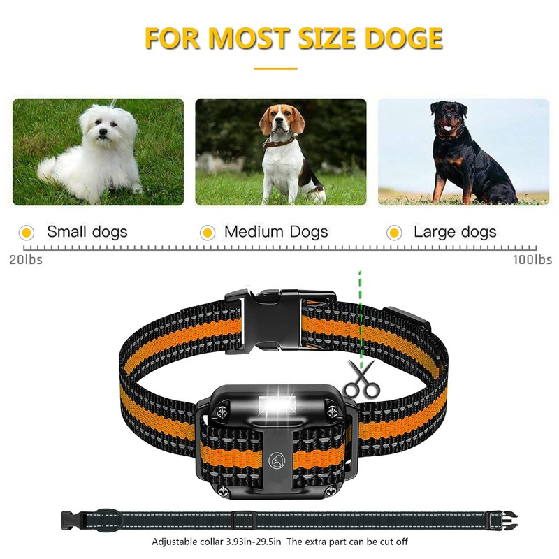 Heaflex Dog Shock Collar with Remote, Dog Training Electric Collar,