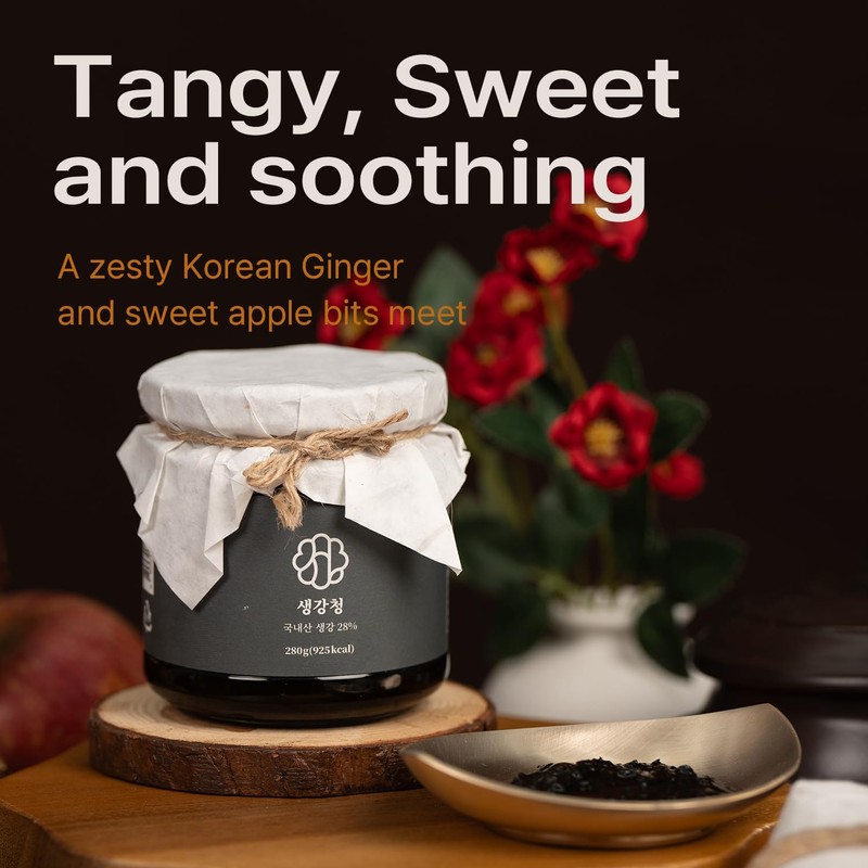 SEOGA Apple Ginger Extract (280g x 1 bottle), 48% Korean