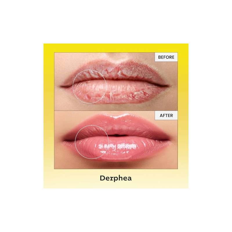 DERPHEA Organic Beef Tallow Lip Balm – 8H Moisturizing for