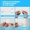 JAZZZNAP Child Safety Strap Locks for Cabinet, Refrigerator, Oven, Toilet,