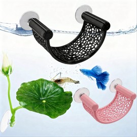 3pcs Betta Fish Hammock, Betta Fish Tank Accessories, Floating Rest Platform for Small Nano Aquariums
