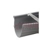 Garage Door Parts - 3/16" Bead End Bottom Vinyl Seal-3"-
