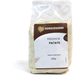 Bongiovanni Farine e Bonta' Naturali Fiocchi di Patate, BIO - 500 g