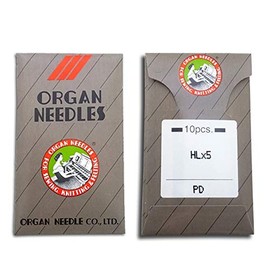 20 Organ HLX5 TITATNIUM (PD) High Speed Needles for Quilting, Jeans, Applique or Heavy Embroidery ~ Multiple Sizes! (Metric 90/14)