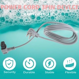 00752018 for Bosch Dishwasher Power Cord Plug and Junction Assembly Equipment, Fits Bosch 300/500/800 Series Dishwashers, Replacement for Bosch SMZPC002UC Dishwasher Power Cord