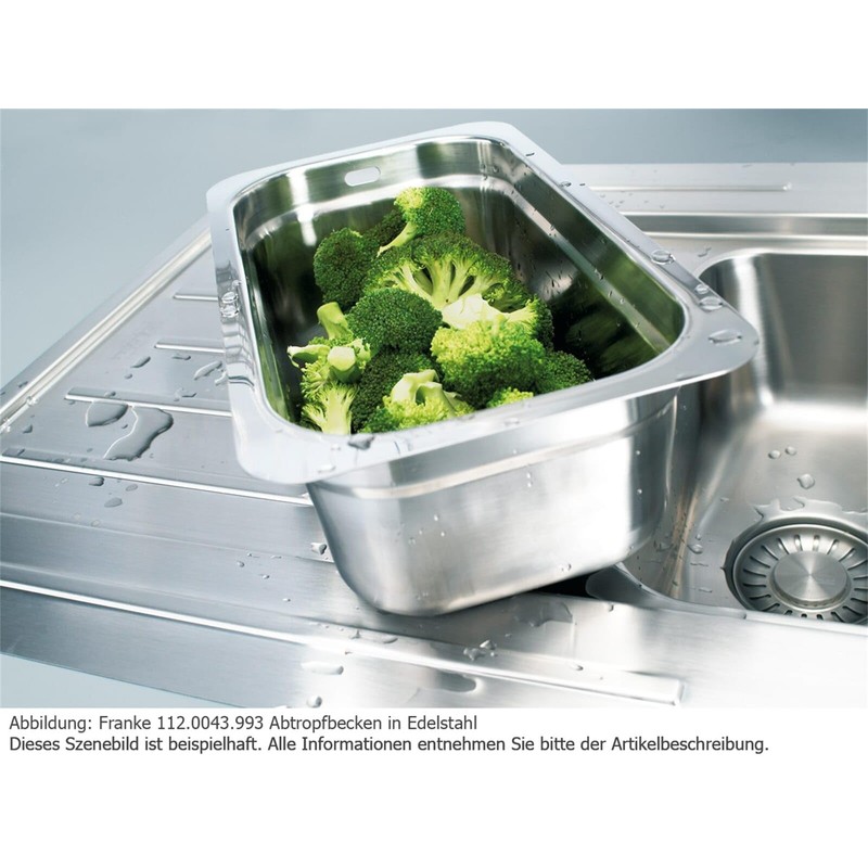 Franke accessories / strainer bowl / stainless steel / GN