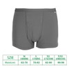Cotton Breathable Washable Reusable Incontinence Underwear for Men XL