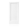 36 in. x 80 in. 1 Panel Hollow Core White
