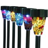 Solar Mosaic Border Led Path Lights, KEEDA Garden Decoration Christmas