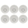PATIKIL 4.3" Paddle Board D Rings, 6 Pcs Stainless Steel