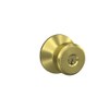 SCHLAGE F51A BWE 608 PLY Bowery Knob with Plymouth Trim