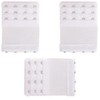 citystores® 3 Pack White 4-Hook Bra Extender | Adjustable Bra