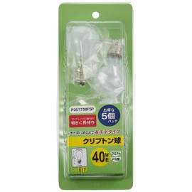 YAZAWA(ヤザワコーポレーション) 省エネクリプトン球40W形フロスト5P P351736F5P