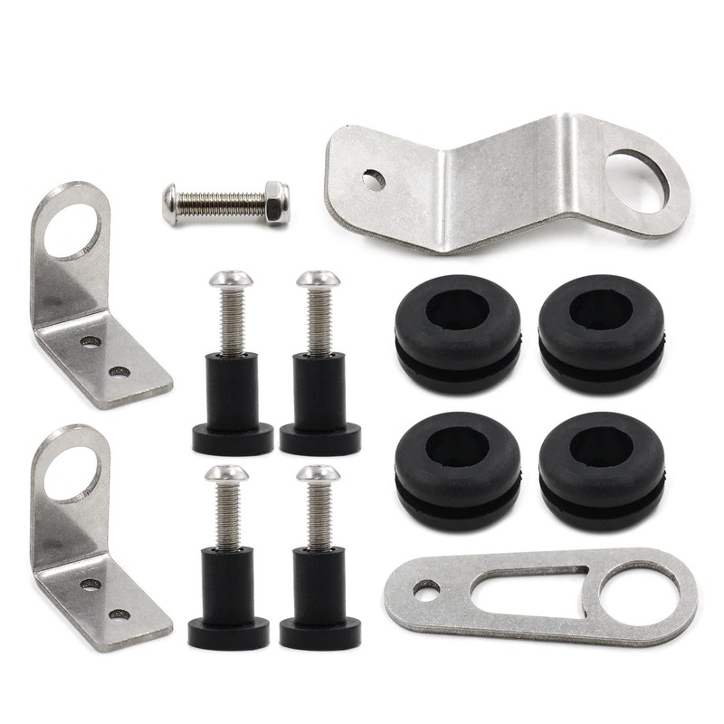Bolt-on Radiator Bracket Kit For Honda Civic EG/EK 92-00 Integra