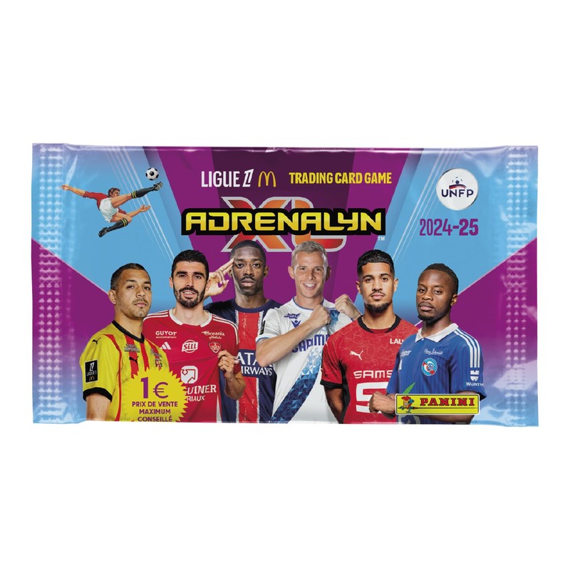 Panini Adrenalyn Ligue 1 McDonald's 2024-2025 Trading Cards Game Box