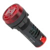 10 Pcs BERM LED Buzzer AD16‑22SM Red Flash Alarm Indicator