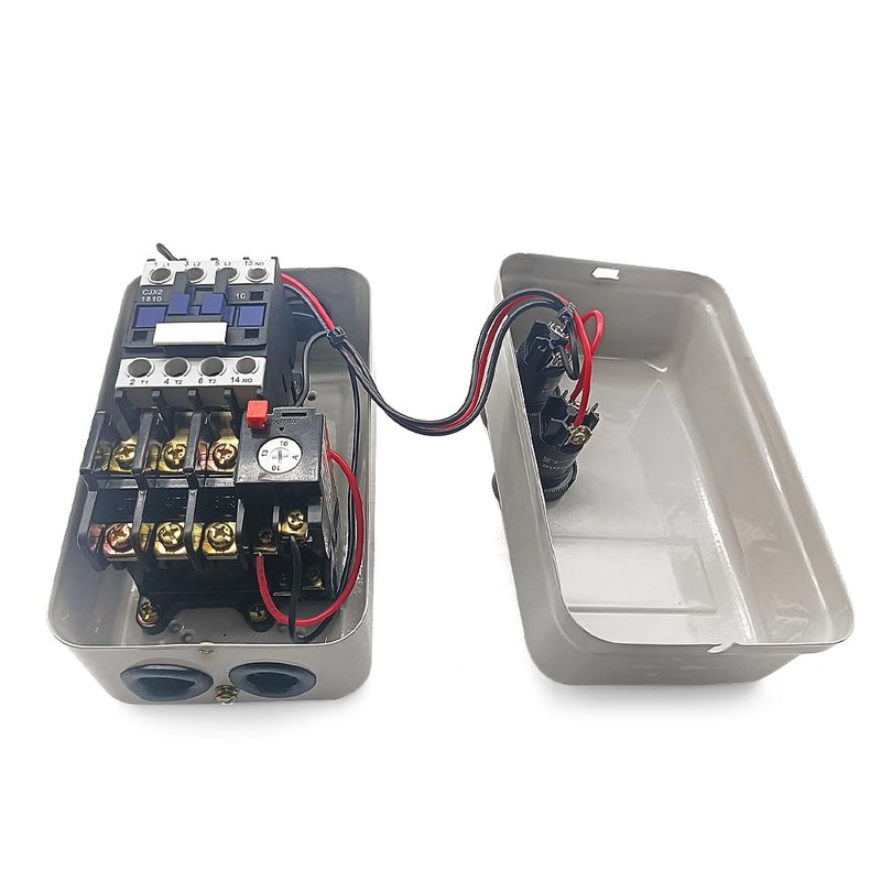 GOLACOD Magnetic Electric Motor Starter 220V 4KW 5.5HP 3 Phase