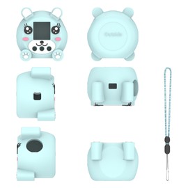 Yaslayp Soft Silicone Cover Compatible with Punirunes Interactive Digital Toy,Protective Skin Sleeve for Punirunes Virtual Pet Accessories (Teal)