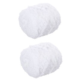 VILLFUL 2Rolls Soft Coral Fleece Knitting Yarn Multi Function Crochet Yarn for DIY Projects Household Sewing and Clothing Creation Skin Friendly Material Durable and Flexible