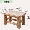 Asdays Wooden Children Chair Stool Low Stand Entrance Chair 3