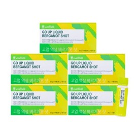 LIVE Goup Liquid Bergamot Shot BPF 5 boxes (10 weeks supply) / LIVE 고업 액상 베르가못 샷 BPF 5박스 10주분)