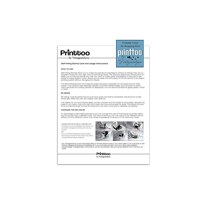 Printtoo Check Your Spelling Self Inking Rubber Stamp Office Stationary