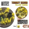 Green Stuff World Thorny Scrubs 14 mm - Yellow Thorns
