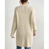 Bsubseach Cardigan Sweaters for Women Fall Outfits Open Front Crochet