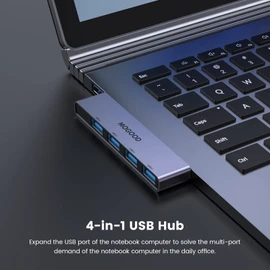 USB Hub for Laptop,MOGOOD USB Hub 3.0 USB Splitter Ultra-Slim Data Hub [Charging Not Supported] Multi USB Port Expander Type A Adapter Station for Laptop,Windows PC,Mac,Printer,Flash Drive,Mobile HDD