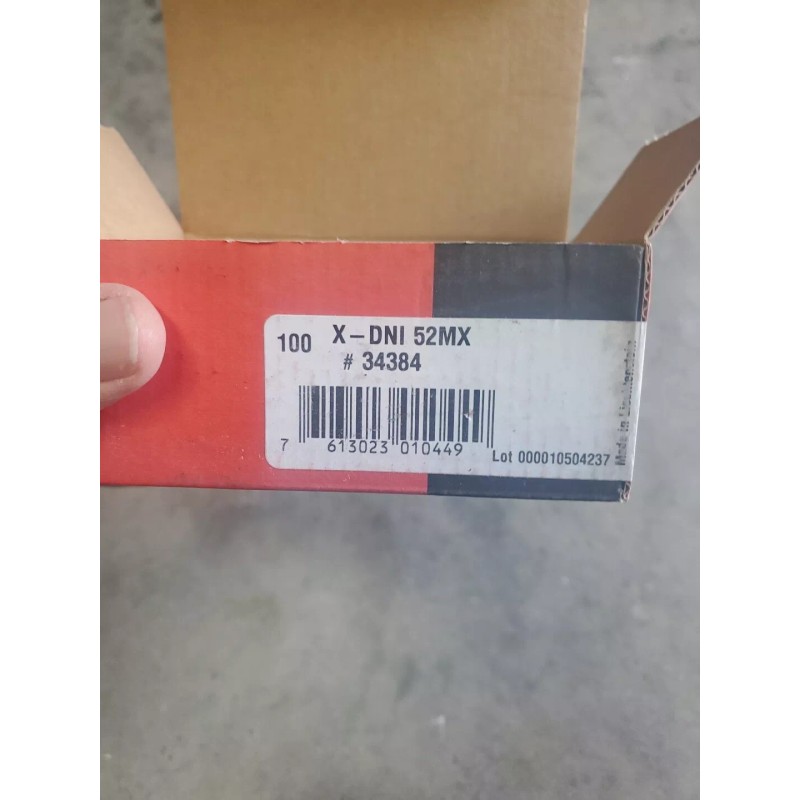 HIlti fastener 34377 X-DNI 27 MX. 1 1/16” New 100
